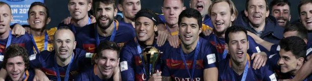El Barcelona levanta el trofeo de ‘rey del fútbol’